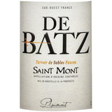Château Plaimont De Batz 2020 Saint Mont - Vin rouge du Sud-Ouest