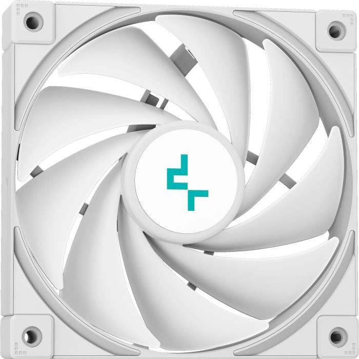 DEEPCOOL - LT720 - Watercooling AIO - Ventilateurs 120mm - Éclairage ARGB blanc Intel AMD - Blanc
