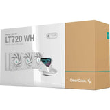 DEEPCOOL - LT720 - Watercooling AIO - Ventilateurs 120mm - Éclairage ARGB blanc Intel AMD - Blanc