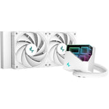 Watercooling AIO DEEPCOOL LT520 (Blanc) - Compatible Intel/AMD - Ventilateurs 2x120mm - Waterblock A-RGB