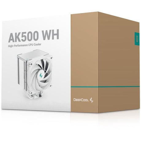 Ventirad CPU - DEEPCOOL AK500 - Ventilateur 1x 120 mm - Blanc