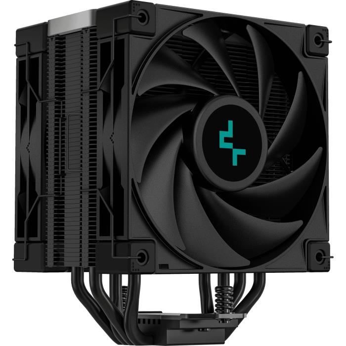 Ventirad CPU - DEEPCOOL - AK400 Zero Dark Plus - Noir - 2 Ventilateurs 120mm - Compatibilité Intel/AMD