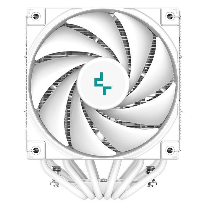 DEEPCOOL - AK620 - R-AK620-WHNNMT-G-1 - Ventirad CPU - 120 mm - Blanc - 2 ventilateurs PWM - 6 Calloducs - TDP 260W