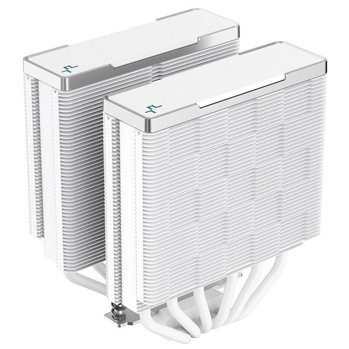 DEEPCOOL - AK620 - R-AK620-WHNNMT-G-1 - Ventirad CPU - 120 mm - Blanc - 2 ventilateurs PWM - 6 Calloducs - TDP 260W