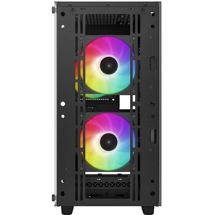 Boitier PC - DEEPCOOL - R-CC360-BKAPM3-G-1 - CC360 ARGB - Mini tour - Format Micro-ATX - 3 ventilateurs ARGB - Noir