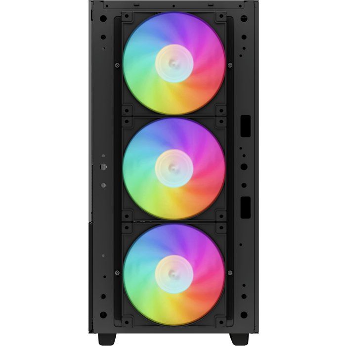 Boitier PC - DEEPCOOL - R-CH560-BKAPE4D-G-1 - CH560 Digital - Moyen tour - Format ATX - 3x140mm A-RGB + 1x120mm A-RGB - Noir