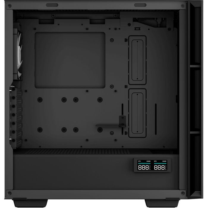 Boitier PC - DEEPCOOL - R-CH560-BKAPE4D-G-1 - CH560 Digital - Moyen tour - Format ATX - 3x140mm A-RGB + 1x120mm A-RGB - Noir