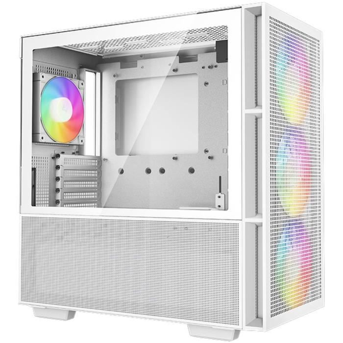 Boitier PC sans alimentation - DEEPCOOL CH560 (Blanc) - Moyen tour - Format E-ATX - Ventilateurs A-RGB