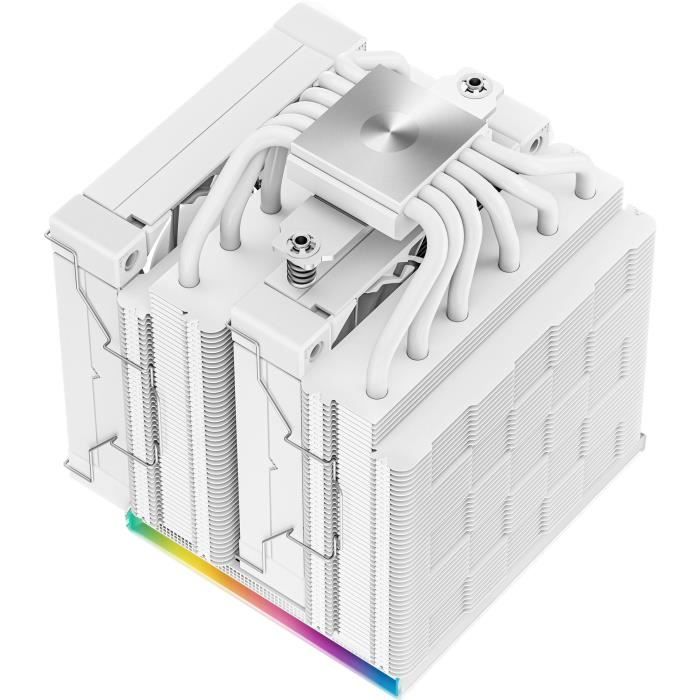 Ventirad CPU - DEEPCOOL AK620 Digital - Ventilateur 2x 120 mm - Blanc