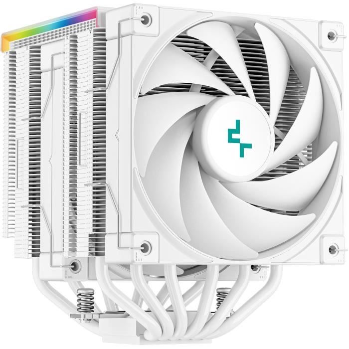Ventirad CPU - DEEPCOOL AK620 Digital - Ventilateur 2x 120 mm - Blanc