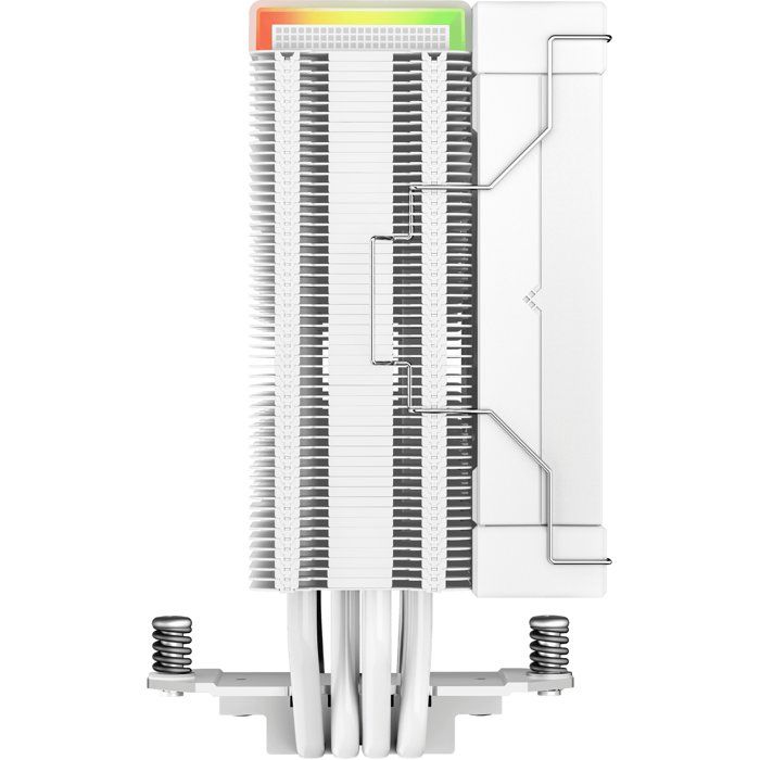 DEEPCOOL - AK400 Digital - R-AK400-WHADMN-G - Ventirad CPU - 120 mm - Blanc - Écran digital et ARGB - 4 Calloducs -TDP 220W