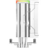 DEEPCOOL - AK400 Digital - R-AK400-WHADMN-G - Ventirad CPU - 120 mm - Blanc - Écran digital et ARGB - 4 Calloducs -TDP 220W