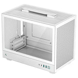 Boitier PC - DEEPCOOL - CH160 - Sans alimentation - Mini tour - Format M-ITX - Blanc