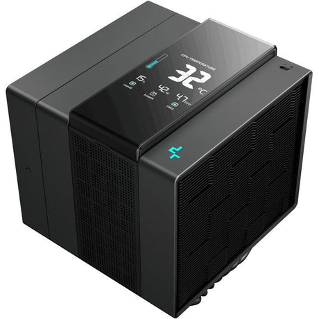 DEEPCOOL - ASSASSIN IV VC Vision - R-ASN4-BKNVMD-G - Ventirad CPU - Noir - Ecran magnétique - 7 Calloducs -TDP 300W