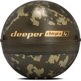 Sonar lançable  DEEPER  CHIRP+ 4  3 faisceaux CHIRP avec IA  Profondeur 100 m / 330 ft  Wi-Fi longue portée  Marron/Vert