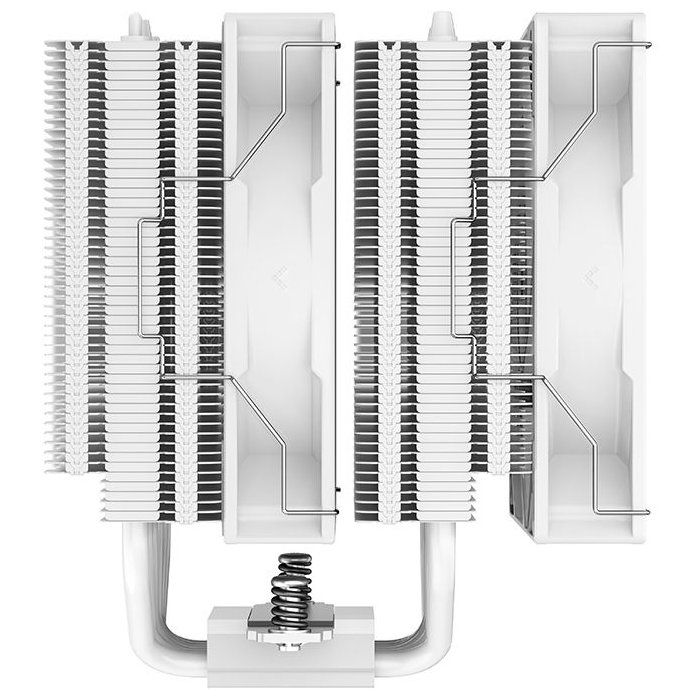 DEEPCOOL - Gammaxx ARGB - R-AG620-WHANMN-G-2 - Ventirad CPU - 120 mm - Ventilateur double tour PWM RGB - 6 Calloducs -TDP 260W