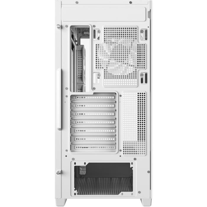 Boitier sans alimentation - DEEPCOOL CG580 4F - Moyen tour - Format E-ATX - Blanc