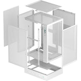 Boitier sans alimentation - DEEPCOOL CH170 Digital - Mini tour - Format M-ITX - Blanc