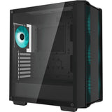 Boitier PC - DEEPCOOL - R-CC560-BKGAA4-G-2 - CC560 V2 - Moyen tour - Format ATX - 4 ventilateurs LED - Noir