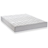 Pack pret a dormir - Matelas + sommier 160x200 + couette + 2 oreillers - Ressorts - 5 zones - 19 cm - Ferme DEKO DREAM Zen