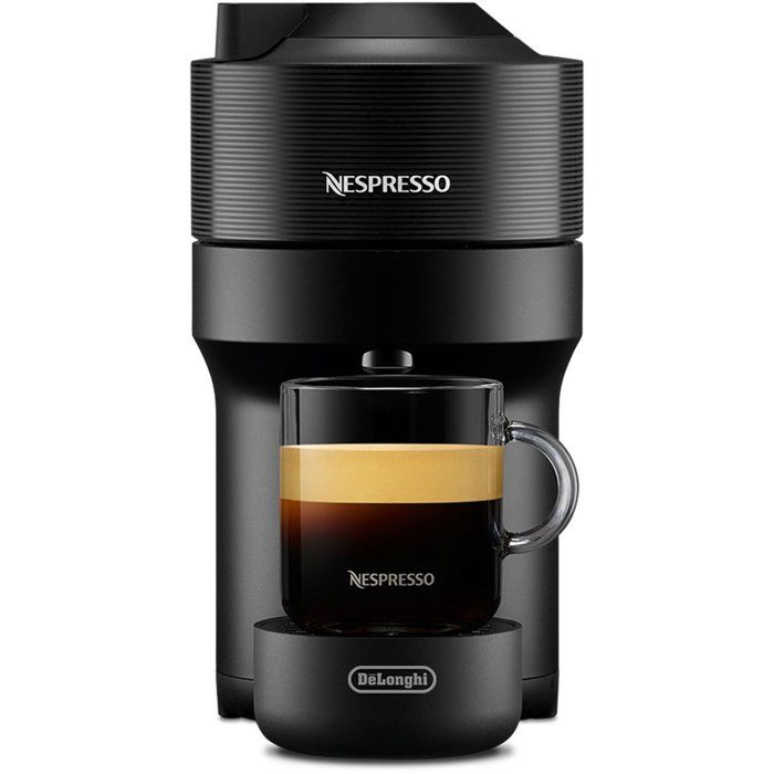 Machine a café capsules - Nespresso - De'Longhi - Vertuo pop - ENV90.B - Noir - 7 capsules Nespresso incluses