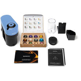 Machine a café capsules - Nespresso - De'Longhi - Vertuo pop - ENV90.A - Bleu - 7 capsules Nespresso incluses