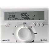Programmateur sans fil et 1 récepteur - DELTA DORE - Deltia 8.03 - Pour chaudiere, pompe a chaleur ou radiateurs électriques
