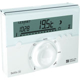 Programmateur sans fil et 1 récepteur - DELTA DORE - Deltia 8.03 - Pour chaudiere, pompe a chaleur ou radiateurs électriques
