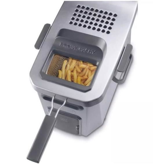 Friteuse - DELONGHI - FZ44851 - Inox - 5 L - 3200 W - 29,3 x 41,7 x 23,2 cm