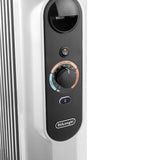Radiateur bain d'huile - DELONGHI - 1500 W - Jusqu'a 45 m2 - Mobile - Fonction anti-gel - Gris