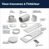 Climatiseur mobile - DELONGHI - PAC EL110 WIFI - 2900 W - 11 000 Btu/h - 3 vitesses - Ventilateur / déshumidificateur