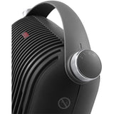 Radiateur soufflant classique DELONGHI - 2400W - 2 allures de chauffe - Thermostat de sécurité ajustable - IP21