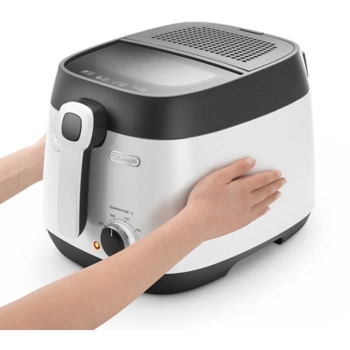 Friteuse - DELONGHI - FS6035 - 2,4 L - 1700 W - 41,5 x 29 x 26 cm - Gris