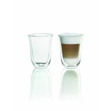 Lot de 2 tasses Latte Macchiato - DELONGHI - Contenance 33 cl - Double parois