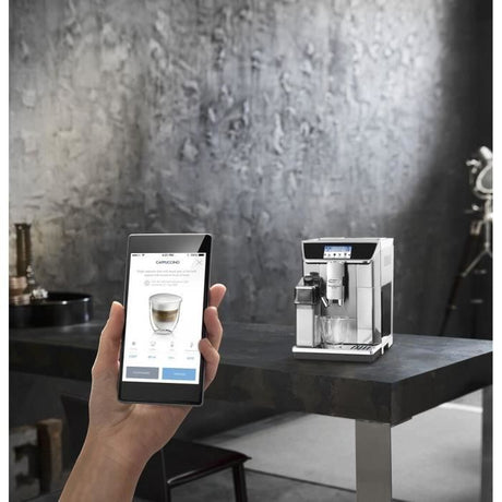 Machine expresso broyeur - De'Longhi - Primadonna elite - ECAM650.75.MS - 21 recettes - Inox