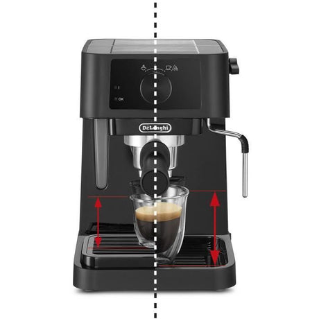 Machine expresso traditionnelle - De'Longhi - Stilosa - EC235.BK - Noir