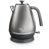 Bouilloire - DELONGHI - KBI2001.S - 2000 W - 1,7 L - Métal mat / Détails chromé