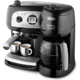 DELONGHI BCO 264.1 - Combiné expresso cafetiere - Noir - Café moulu ou dosettes ESE - Pompe 15 bars - 1750W