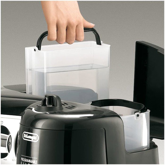 DELONGHI BCO 264.1 - Combiné expresso cafetiere - Noir - Café moulu ou dosettes ESE - Pompe 15 bars - 1750W