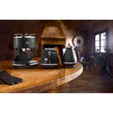 Machine expresso manuelle - De'Longhi - Icona vintage - ECOV311.BK - Noir