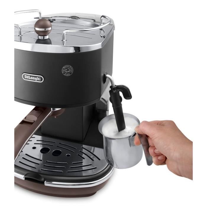 Machine expresso manuelle - De'Longhi - Icona vintage - ECOV311.BK - Noir
