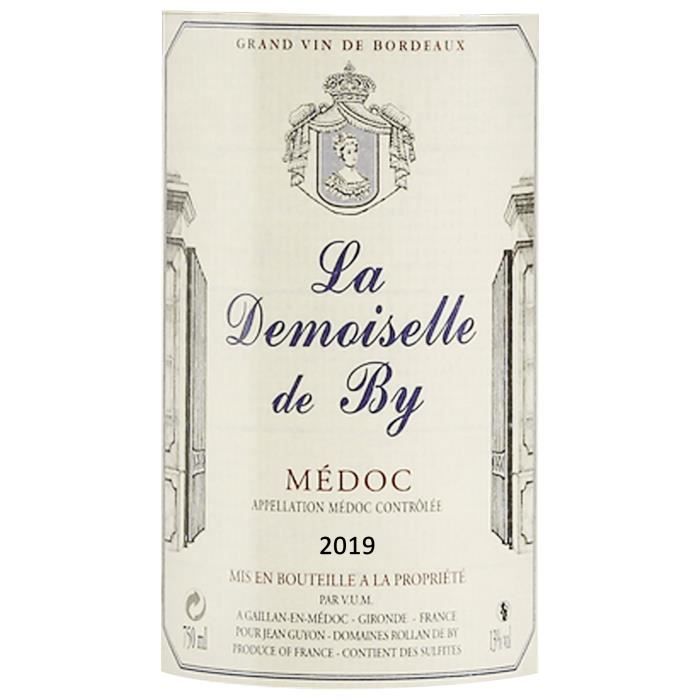 La Demoiselle de By 2019 MÈdoc - Vin rouge de Bordeaux