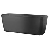 DEROMA Jardiniere Origin - 49,5x19 cm - 12 L - Anthracite