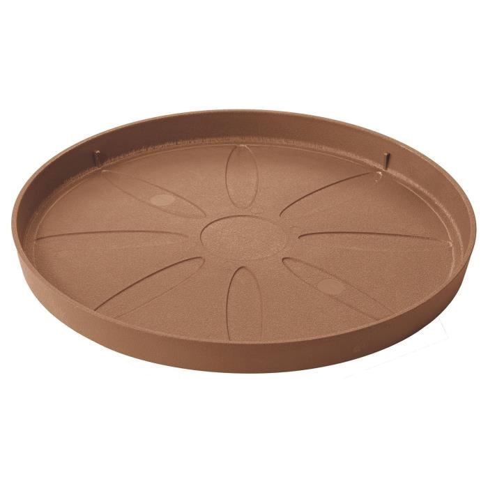 DEROMA Soucoupe Origin - 49,2 x h4,5 cm - Terre cuite
