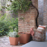 DEROMA Pot de fleurs carré Origin - 28 x 23,5 cm- 12 L - Terre cuite