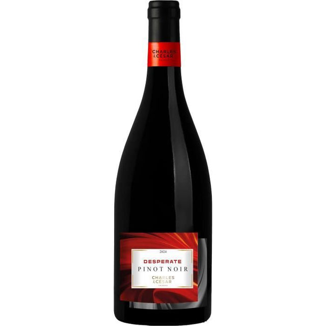 Charles et César Desperate 2024 Pays d'Oc Pinot Noir - Vin rouge de Languedoc - Bio