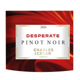 Charles et César Desperate 2024 Pays d'Oc Pinot Noir - Vin rouge de Languedoc - Bio