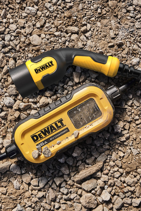 Chargeur portable pour véhicule électrique - DEWALT - 3,7kW - Type 2 + prise - 7 m - 16A - 230V AC
