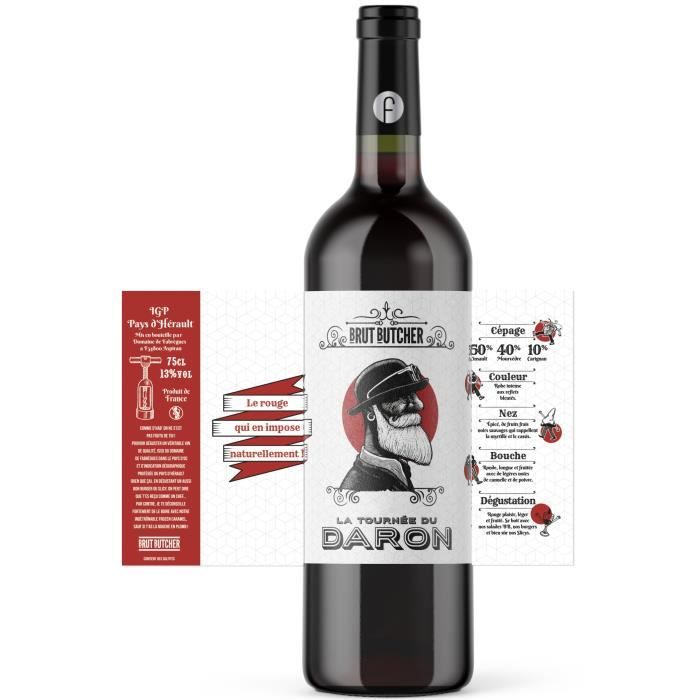 Domaine de Fabregues La Tournée du Daron Pays d'Hérault - Vin rouge de Languedoc