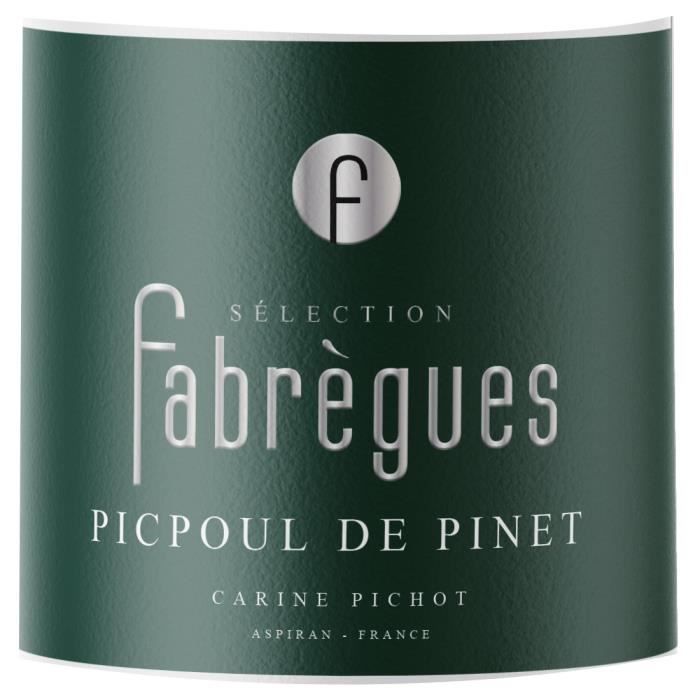 Sélection Fabreges Picpoul de Pinet - Vin blanc de Languedoc 2024
